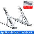 Nexova Aluminum Laptop Stand foldable silver